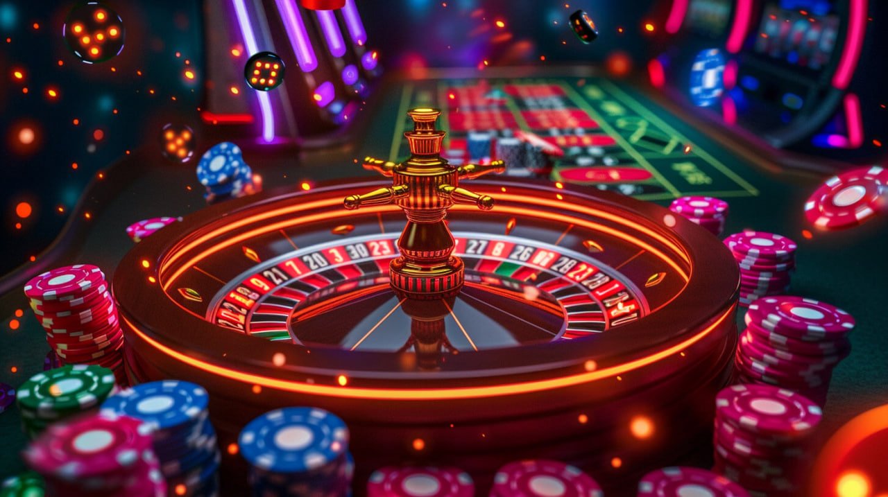 Layar permainan Lightning Dice dengan tiga dadu dan opsi taruhan aktif
